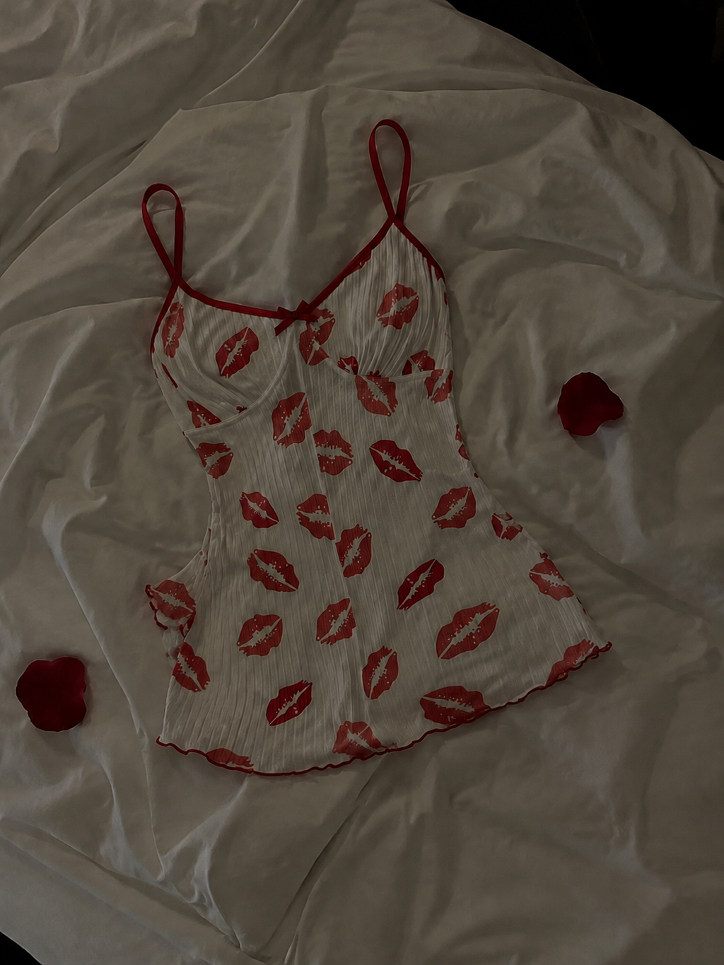 Sweetheart Kiss Print Bodysuit 💋🎀
