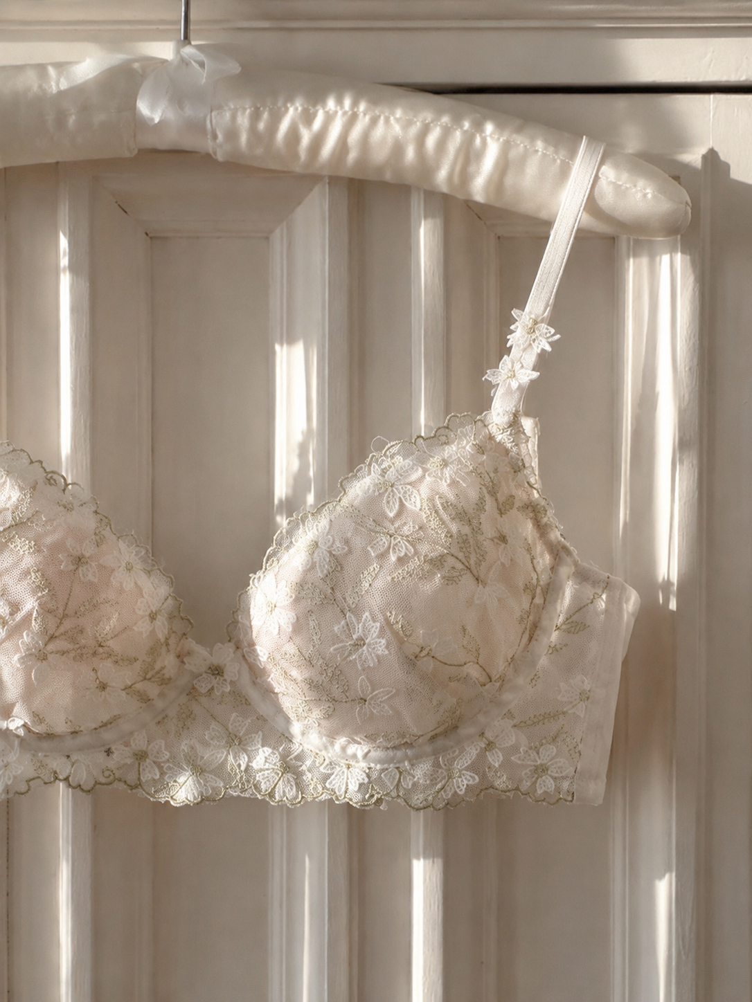 Ivory Blossom Lace Lingerie Set 🤍🌻