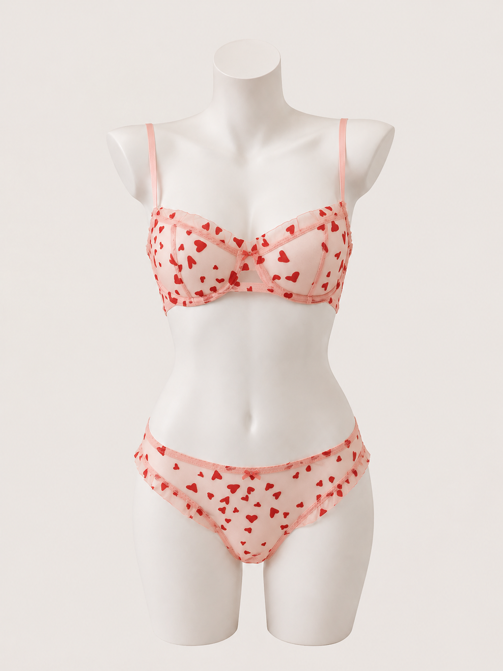 Sweetheart Lace Bra Set 🎀💕