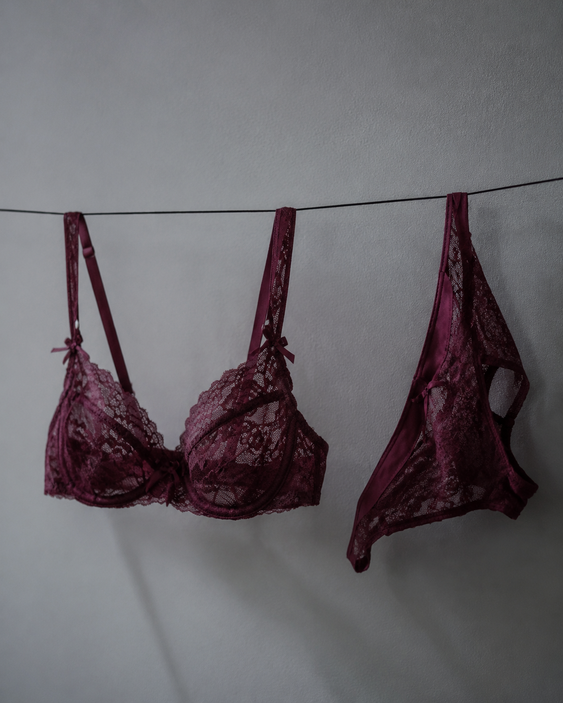 Ruby Lace Bra Set ❤️🌹