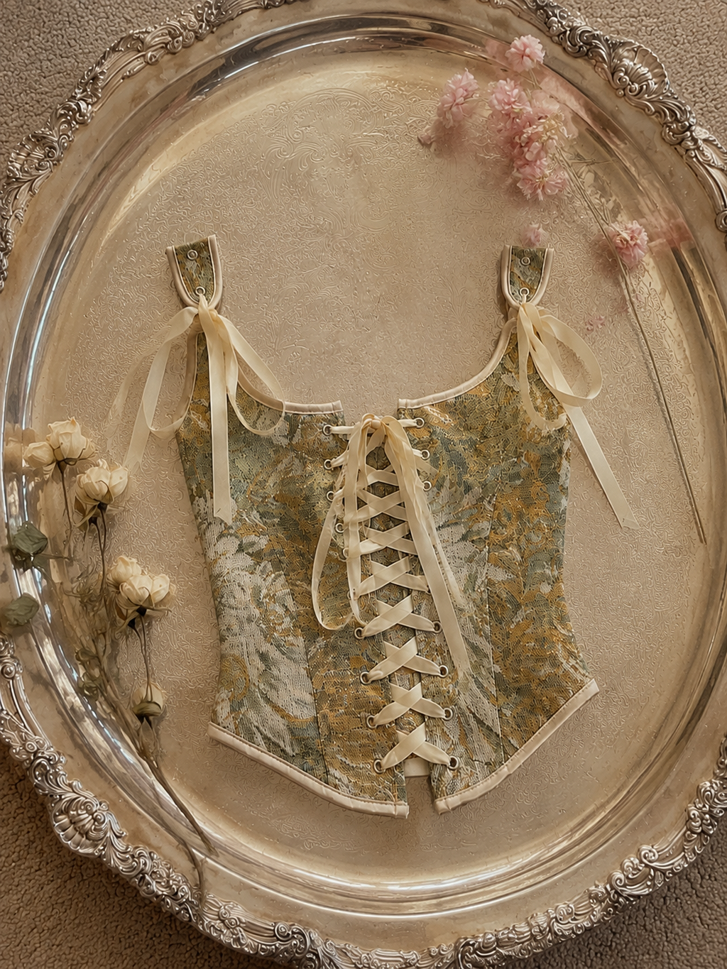 Garden Fairy Corset Top 🌿✨
