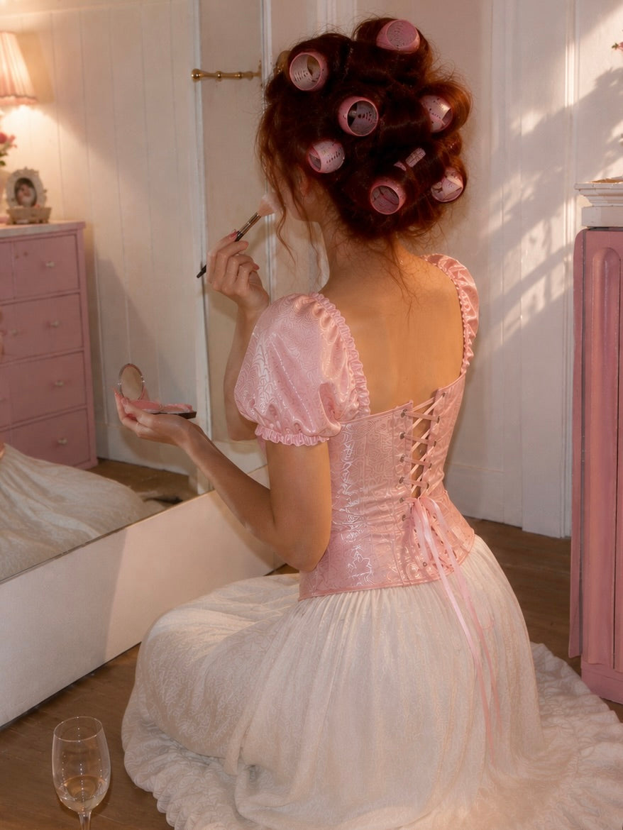 Blush Heirloom Corset 🎀🩷