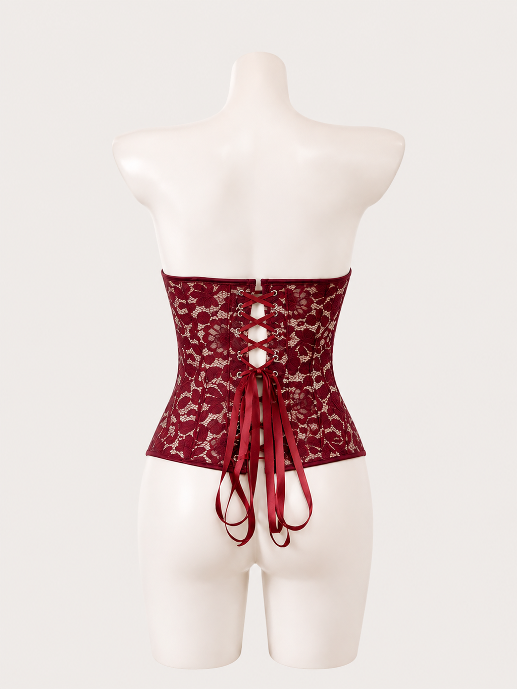 Ruby Lace Corset Top ❤️🌹