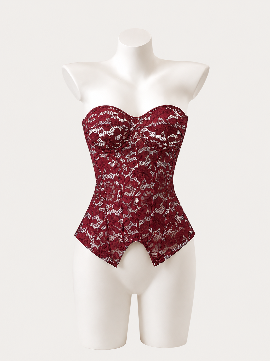 Ruby Lace Corset Top ❤️🌹