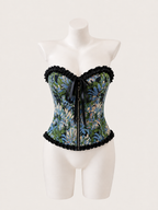 Enchanted Garden Corset 🌿🖤