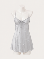 Butterfly Dream Satin Negligee 🤍🦋