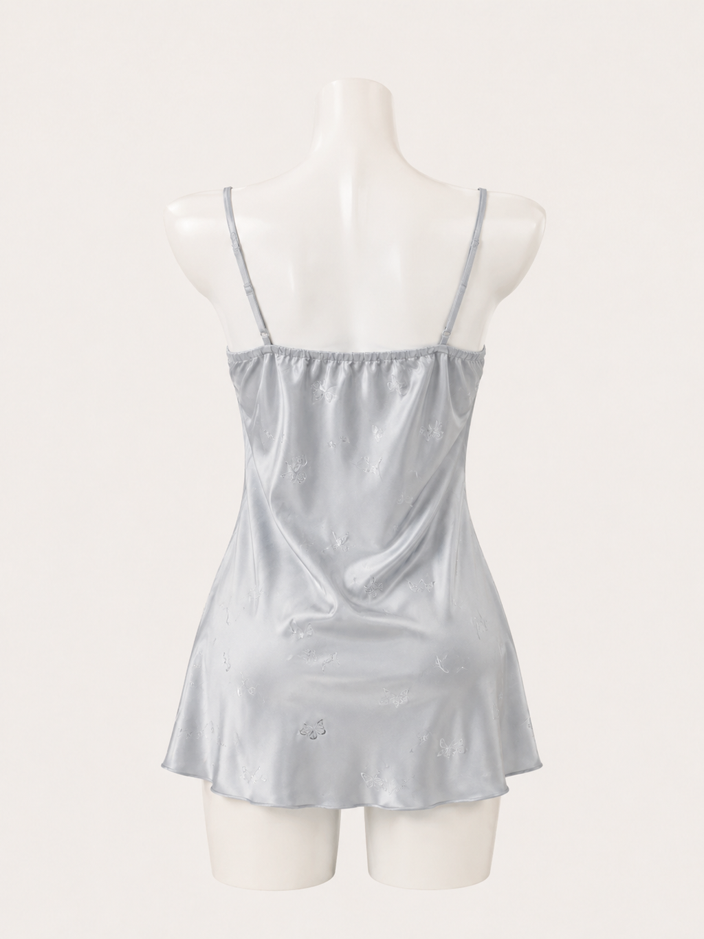 Butterfly Dream Satin Negligee 🤍🦋
