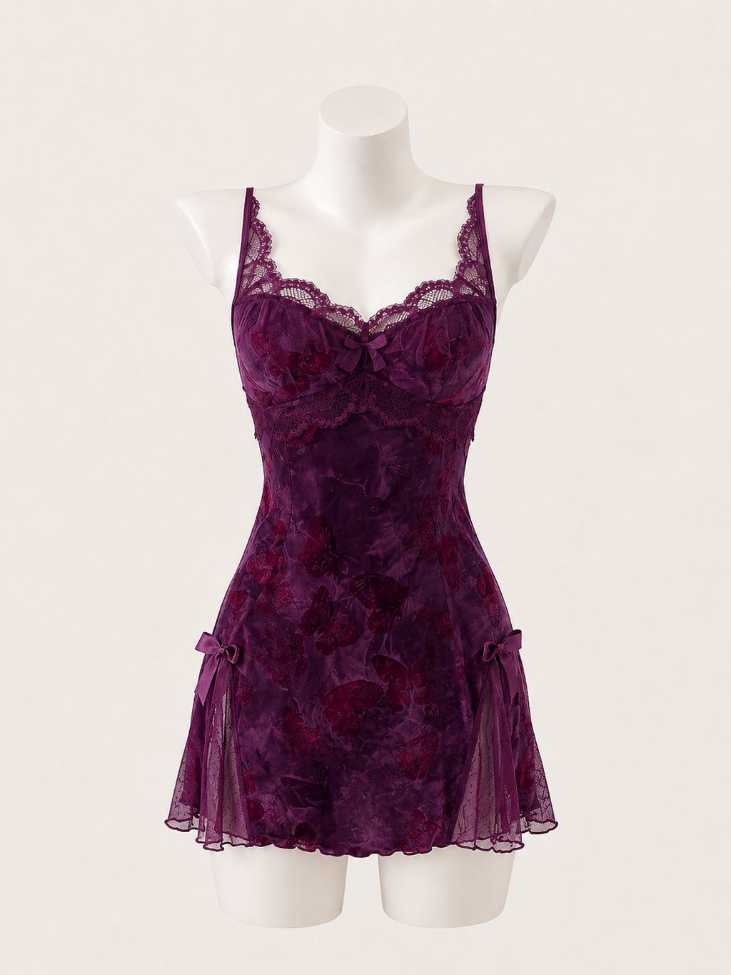 Violet Reverie Lace Negligee 💜🦋