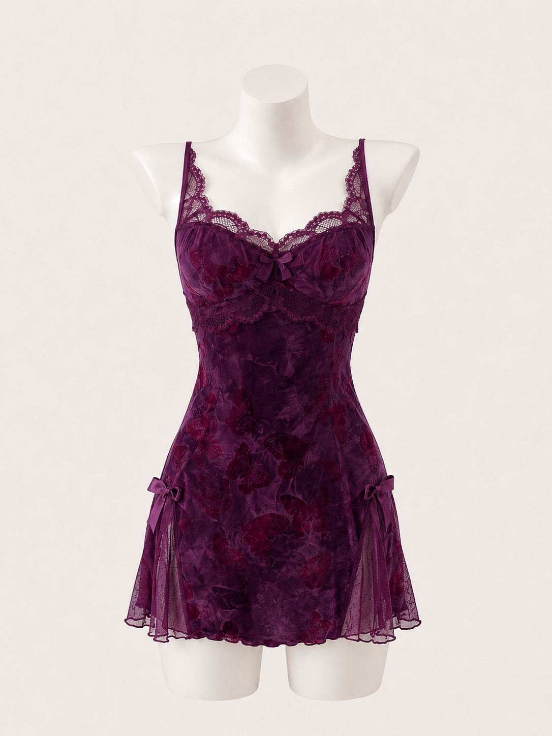 Violet Reverie Lace Negligee 💜🦋