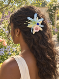Seaside Garden Hair Clip 🐚🌸