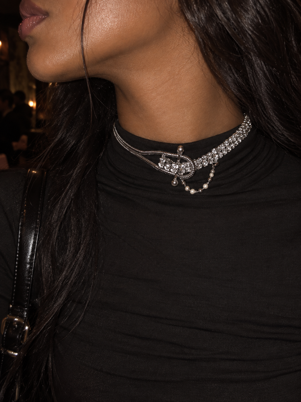 Moonlit Cascade Layered Necklace ✨