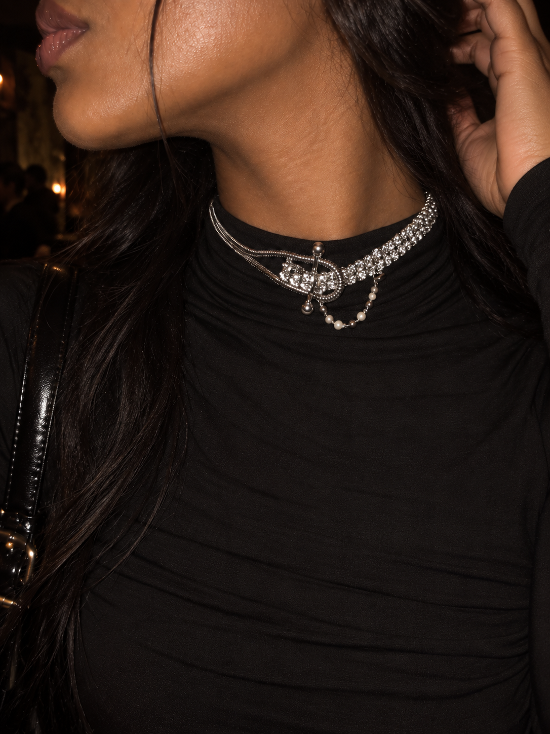 Moonlit Cascade Layered Necklace ✨