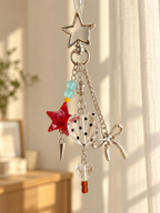 Polka-Dot Love Star Phone Charm ❤️⭐️